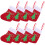 8pcs Stocking Silverware Holders Mini Xmas Socks Tableware 1