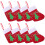 8pcs Stocking Silverware Holders Mini Xmas Socks Tableware 10