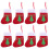 8pcs Stocking Silverware Holders Mini Xmas Socks Tableware 3
