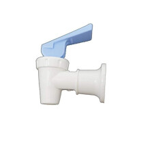 Oasis 032135-104 Ensemble de robinet corps blanc et poigne bleue