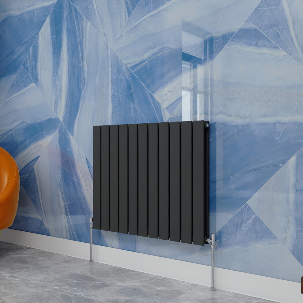 (Anthracite, 600X748mm) Designer Flat Panel Radiator Double 5054100008560