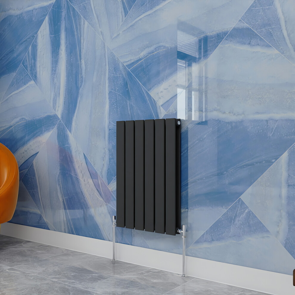 (Anthracite, 600X408mm) Designer Flat Panel Radiator Double 5054100008508