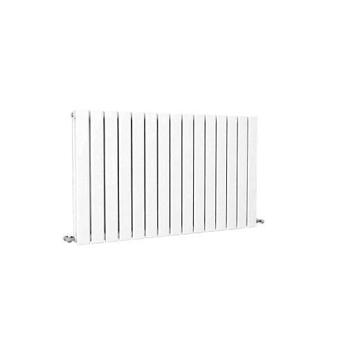 (White, 600x1020mm) Designer Flat Panel Radiator Double 2