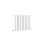 (White, 600x748mm) Designer Flat Panel Radiator Double 3