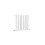 (White, 600x612mm) Designer Flat Panel Radiator Double 3