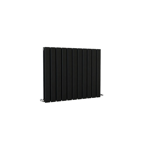 (Black, 600x748mm) Designer Flat Panel Radiator Double 2