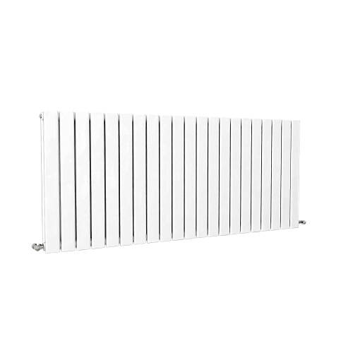(White, 600x1428mm) Designer Flat Panel Radiator Double 2
