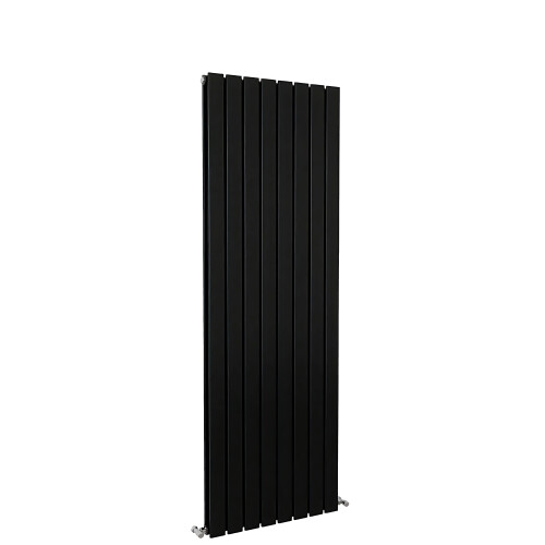(Black, 1600x544mm) Designer Flat Panel Radiator Double 2