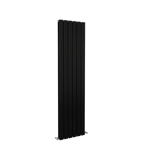 (Black, 1600x408mm) Designer Flat Panel Radiator Double 2