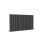 (Anthracite, 600x1020mm) Designer Flat Panel Radiator Double 3