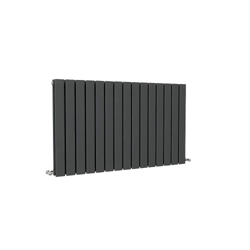 (Anthracite, 600x1020mm) Designer Flat Panel Radiator Double 2
