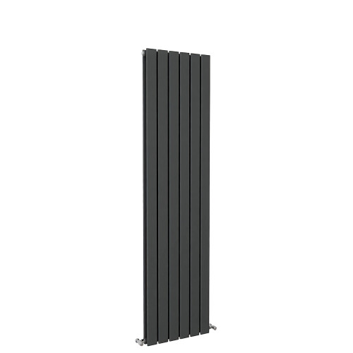 (Anthracite, 1600x408mm) Designer Flat Panel Radiator Double 2