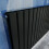 (Black, 600x884mm) Designer Flat Panel Radiator Double 4