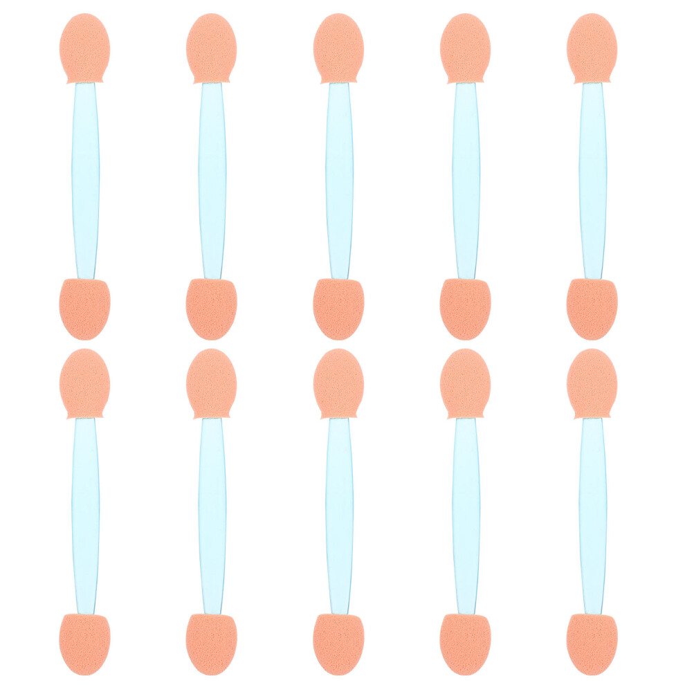 Artibetter 100Pcs Double-Headed Eyeshadow Brushes Sponge Tips