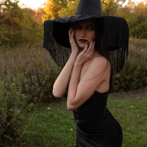Witch Hat Wide Brim Pointed Hat 2