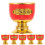 6pcs Reusable Buddhist Water Offering Bowls 1