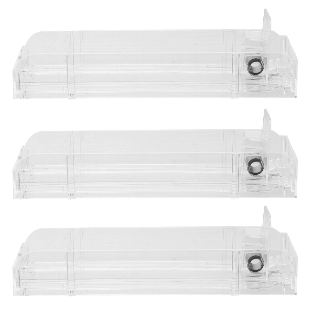 Artibetter 3Pcs Auto-Push Holder Display Rack