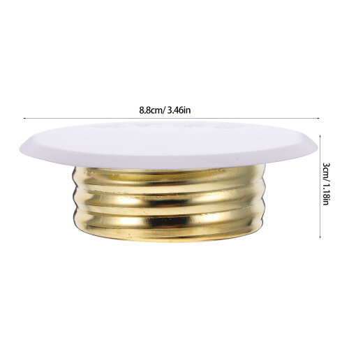 Wall-Mounted Fire Sprinkler Cover Plate for Ceiling Protection 1