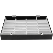1pc 40 Grids Nail Color Display Box Acrylic Storage Black