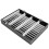 1pc 40 Grids Nail Color Display Box Acrylic Storage Black 7