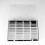 1pc 40 Grids Nail Color Display Box Acrylic Storage Black 6