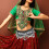 Handcrafted Belly Dancing Hip Scarf with Sequins and Coins 5