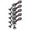 10pcs Mini Eagle Eye Vehicle Light Waterproof Working Light 9