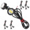 10pcs Mini Eagle Eye Vehicle Light Waterproof Working Light 7
