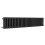 (Anthracite, 300x1460mm) Traditional 3 Column Cast Iron Style Radiator 3