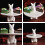 Ceramic Cake Display Plate Rabbit Cupcake Holder 11