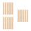18pcs Wooden Tile Holders 19cm Game Trays 7