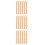 18pcs Wooden Tile Holders 19cm Game Trays 5