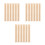 18pcs Wooden Tile Holders 19cm Game Trays 4