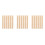 18pcs Wooden Tile Holders 19cm Game Trays 8