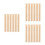 18pcs Wooden Tile Holders 19cm Game Trays 6