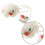 1set Kids Beach Hat Sunhat Bag Set 52cm 3