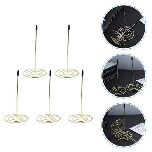 5pcs Memo Holder Spike Receipt Storage Menu Spikes 2