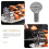 1pair Stainless Steel Rotating BBQ Fork Thumb Screws 10