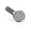 1pair Stainless Steel Rotating BBQ Fork Thumb Screws 3
