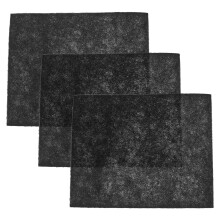3pcs Compost Bin Charcoal Filters Activated Carbon Pads