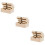 3sets/3pcs Arched Unfinished Wooden Box DIY Storage Case 9