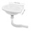 Wall-Mounted Corner Sink for Small Bathrooms 2