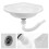 Wall-Mounted Corner Sink for Small Bathrooms 11