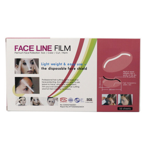 1pc Transparent Hairdressing Face Baffle Eyeprotector 2