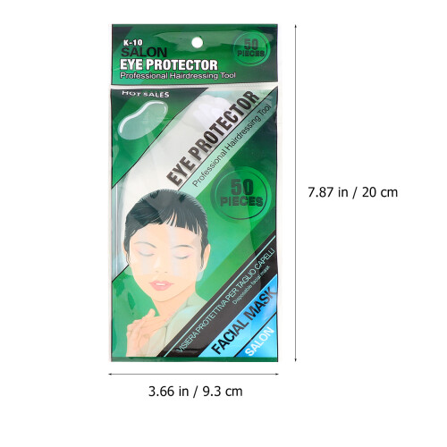 1pc Transparent Hairdressing Face Baffle Eyeprotector 1