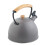 1pc Stainless Steel Teakettle Home Thicken Grey 8