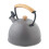 1pc Stainless Steel Teakettle Home Thicken Grey 9