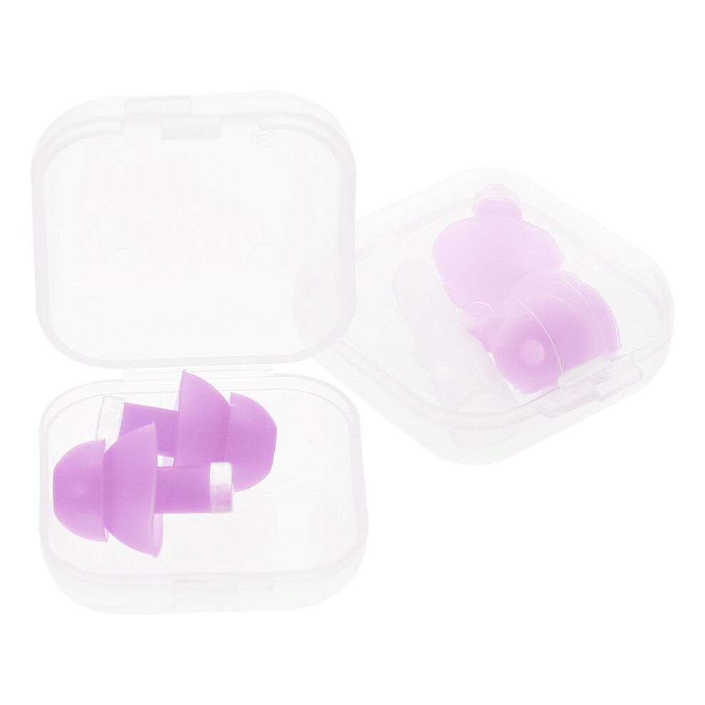 2Pairs Silicone Earplugs Noise Cancelling Sound Blocking Unisex Kids Aboofan