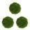 3pcs 10cm Artificial Moss Spheres Decorative Topiary Balls 6