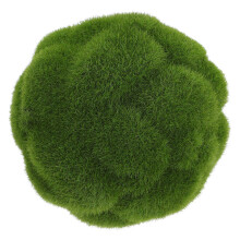 3pcs 10cm Artificial Moss Spheres Decorative Topiary Balls